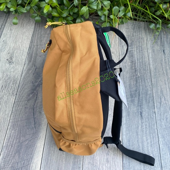 Timberland Women’s Backpack Wheat Tan Big Logo - Picture 7 of 12